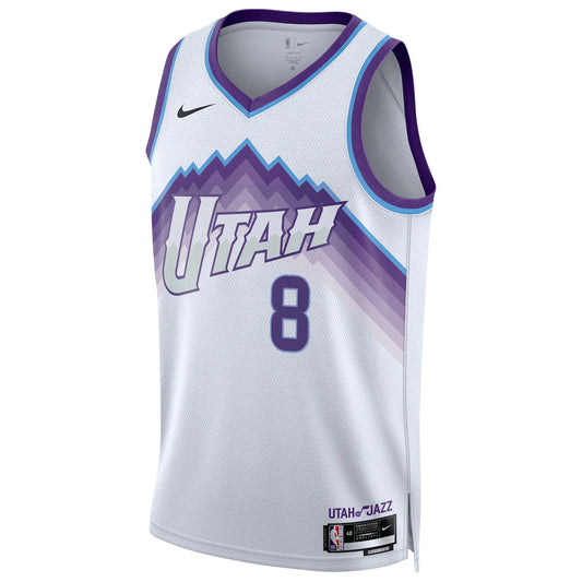 Isaiah Collier Utah Jazz Nike Unisex Swingman Jersey - Association Edition - White