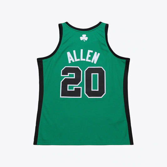Ray Allen Boston Celtics Mitchell & Ness 2007-08 Hardwood Classics Authentic Jersey - Kelly Green