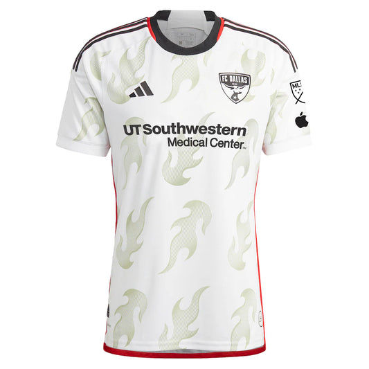 Sebastian Lletget FC Dallas adidas 2024 Burn Baby Burn Authentic Player Jersey – White
