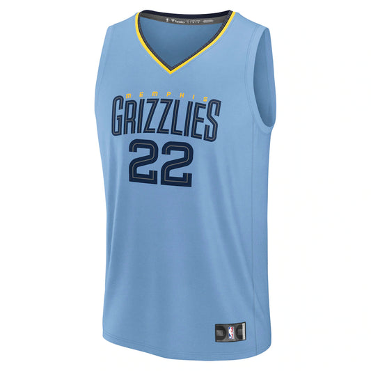 Desmond Bane Memphis Grizzlies Fanatics Fast Break Replica Player Jersey - Statement Edition - Light Blue