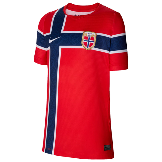 Norway National Team Nike Youth 2026 Home Stadium Replica Jersey - Red
