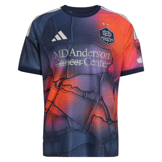 Héctor Herrera Houston Dynamo FC adidas 2026 Mission Control On-Field Authentic Patch Jersey - Blue