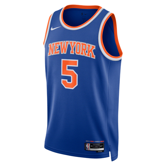 José Alvarado New York Knicks Nike Unisex Swingman Jersey - Icon Edition - Blue