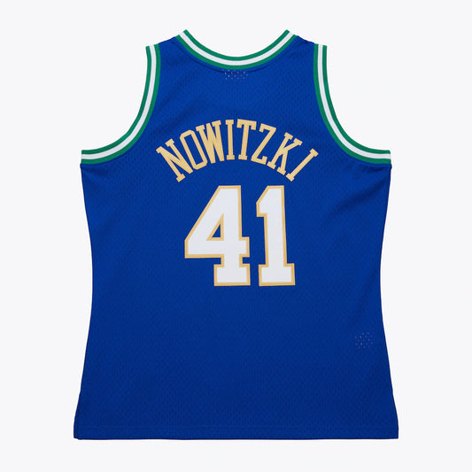 Dirk Nowitzki Dallas Mavericks 1998 Swingman Jersey - Royal