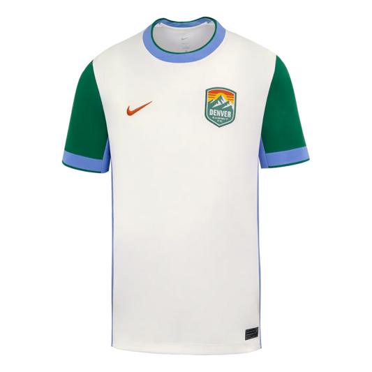 Denver Summit FC Nike Youth 2026 Primary Stadium Replica Jersey - Cream