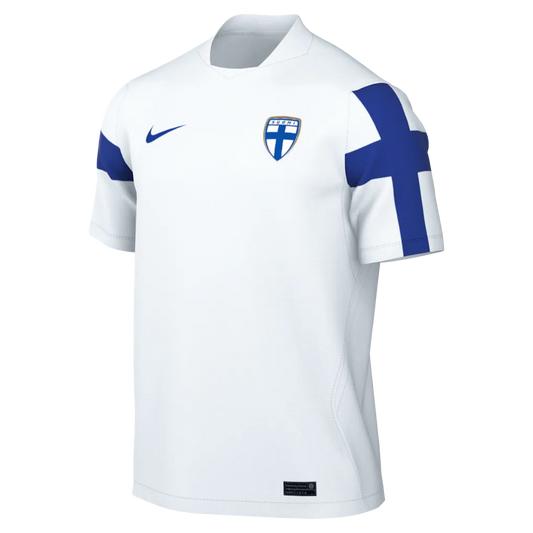 Finland National Team Nike 2026 Home Stadium Replica Jersey - White