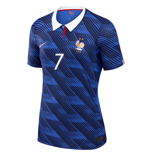 Ousmane Dembélé France National Team Nike Women's 2026 Home Match Authentic Jersey - Blue