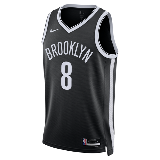 Egor Dëmin Brooklyn Nets Nike Unisex Swingman Jersey - Icon Edition - Black