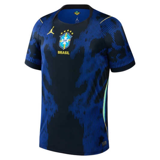 Brazil National Team Jordan Brand 2026 Away Stadium Replica Jersey - Blue