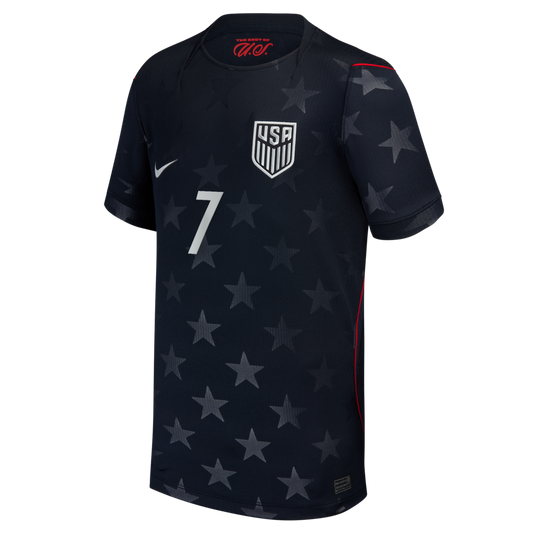 Giovanni Reyna USMNT Nike Youth 2026 Away Stadium Replica Jersey - Blue
