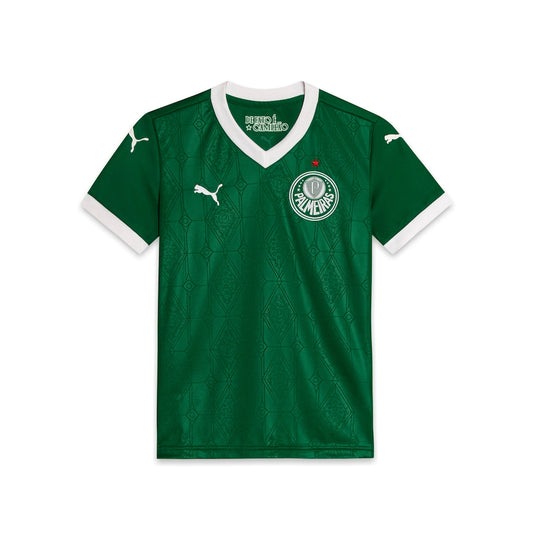SE Palmeiras Puma Youth 2025/26 Home Replica Jersey - Green