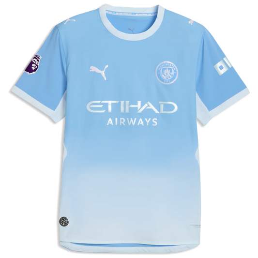 Manchester City Puma 2026/27 Home On-Field Authentic Jersey - Light Blue