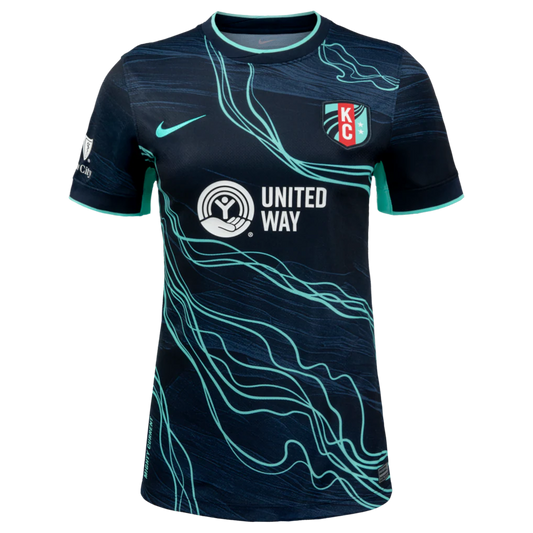 Kansas City Current Nike Women's 2026 Third Stadium Replica Jersey - Navy