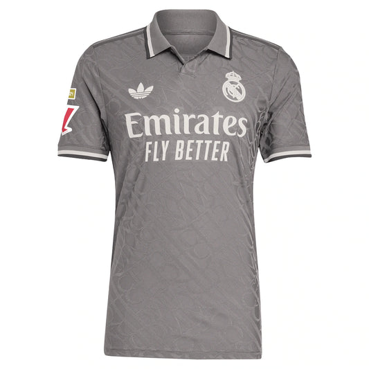 Jude Bellingham Real Madrid adidas Originals 2024/25 Third Authentic Player Jersey - Charcoal