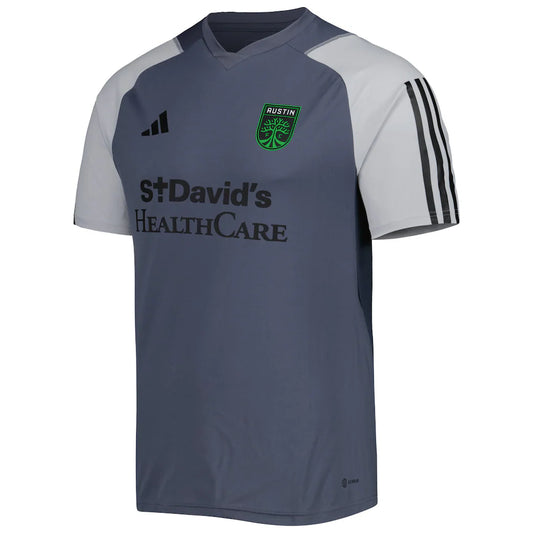 Austin FC adidas 2023 On-Field Training Jersey - Gray