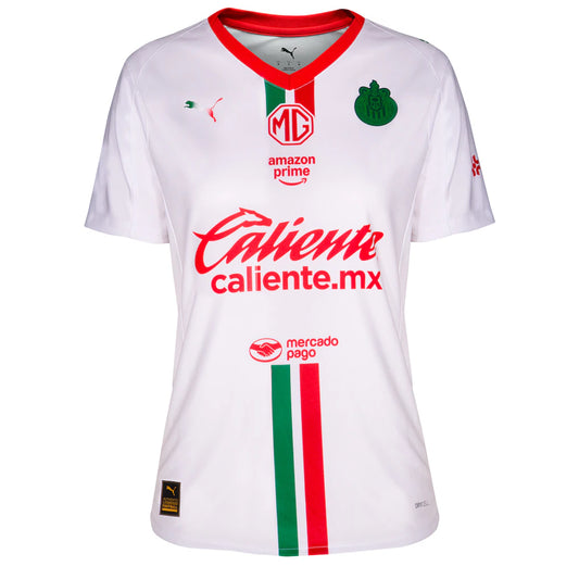 Chivas Puma Women's 2025/26 Away Replica Jersey - White