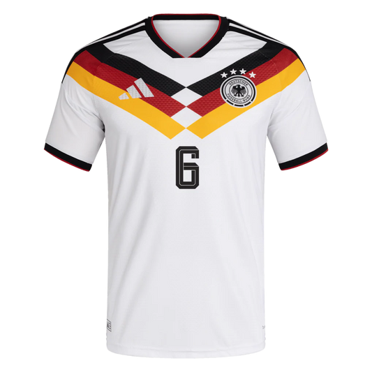 Joshua Kimmich Germany National Team adidas 2026 Home Authentic Jersey - White