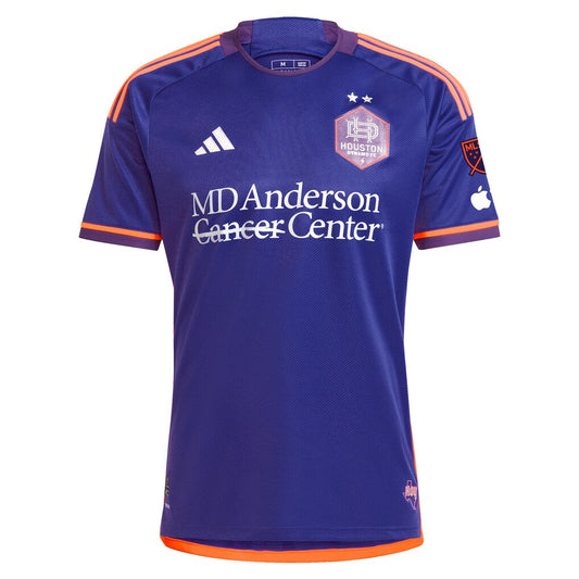 Griffin Dorsey Houston Dynamo FC adidas 2024 Still Holdin' Authentic Player Jersey - Purple