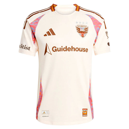 Lucas Bartlett D.C. United adidas 2025 The Soul Kit On-Field Authentic Jersey - Natural