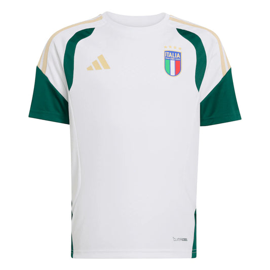 Italy National Team adidas Youth 2026 Away Tiro Training Jersey - White