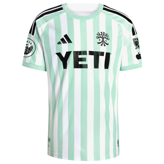 Brandon Vazquez Austin FC adidas 2026 The Rooted Kit On-Field Authentic Patch Jersey - White