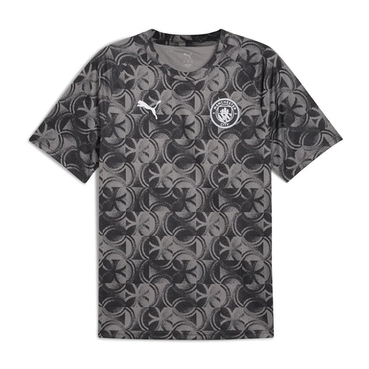 Manchester City Puma 2025/26 Pre-Match Training Jersey - Black