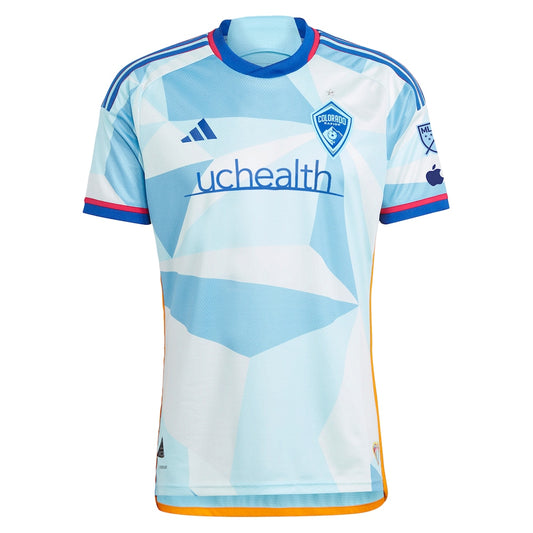 Sam Vines Colorado Rapids adidas 2024 New Day Kit Authentic Player Jersey - Light Blue