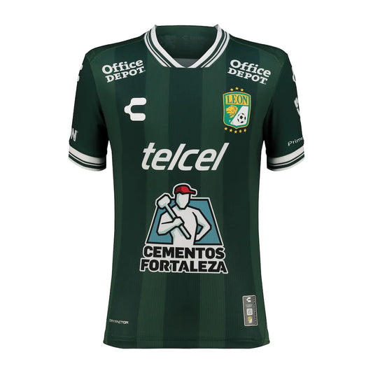 Club Leon Charly Youth 2025/26 Home Authentic Jersey - Green
