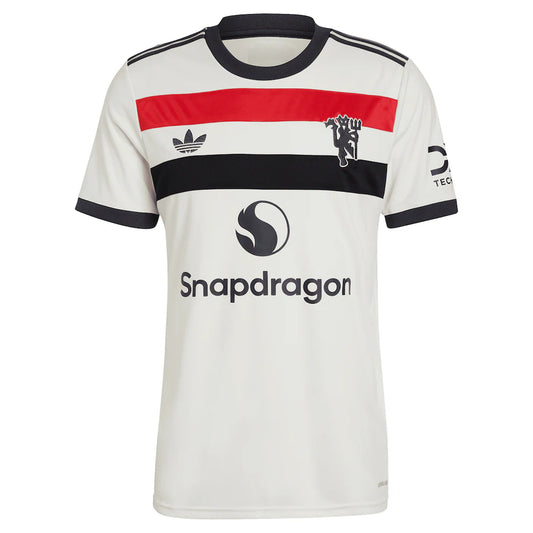 Alejandro Garnacho Manchester United adidas Originals 2024/25 Third Replica Jersey - Cream