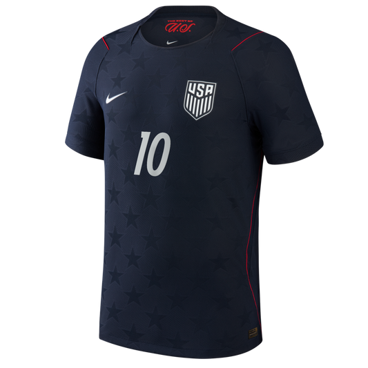 Christian Pulisic USMNT Nike 2026 Away Match Authentic Jersey - Blue