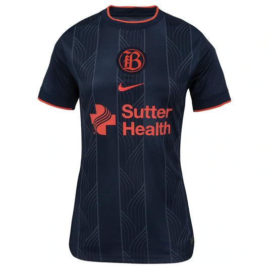 Bay FC Nike Women's 2025 Primary Stadium Replica Jersey - Navy