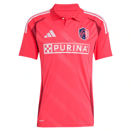 João Klauss St. Louis City SC adidas 2025 Forever CITY Red Replica Player Jersey - Red