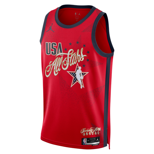 Jordan Brand Unisex 2026 NBA All-Star Game Swingman Custom Jersey - Red