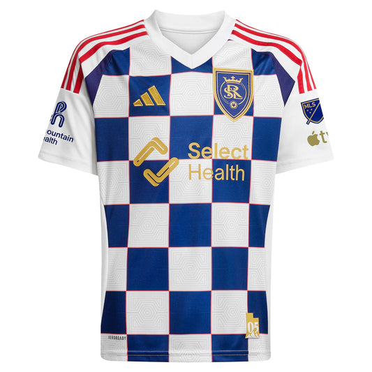 DeAndre Yedlin Real Salt Lake adidas 2025 Grid City On-Field Authentic Jersey - White