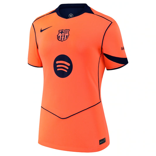 Barcelona Nike Women's 2025/26 Third Replica Jersey - Orange