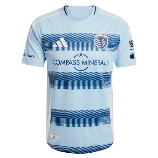 Sporting Kansas City adidas 2025 One KC On-Field Authentic Custom Jersey - Light Blue