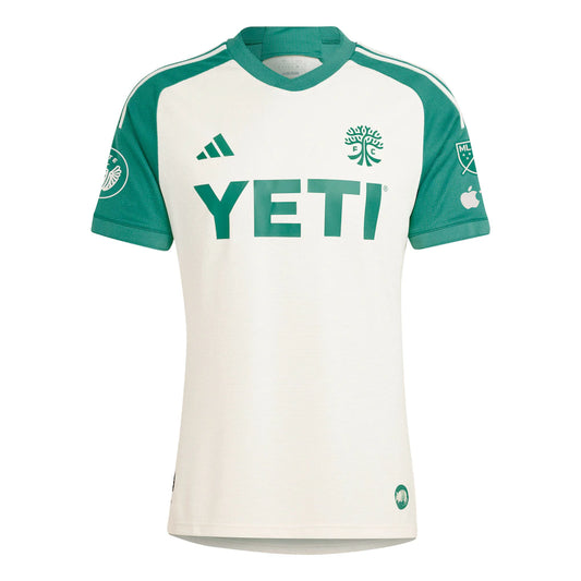Ilie Sanchez Austin FC adidas 2024 The Armadillo Kit Authentic Player Jersey - Tan