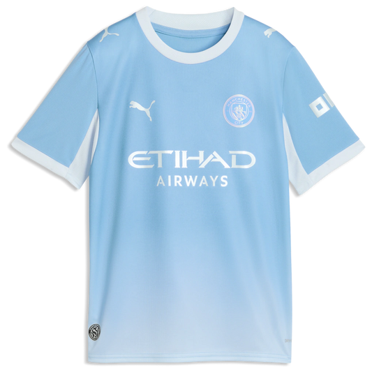 Phil Foden Manchester City Puma Youth 2026/27 Home Replica Jersey - Light Blue