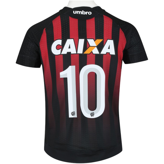 Jersey Atlético-PR 2017 I Fan nº 10 Go Jersey