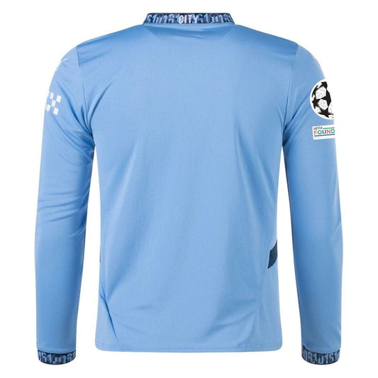 Manchester City UCL 24/25 I Home Jersey - Long Sleeve Go Jersey