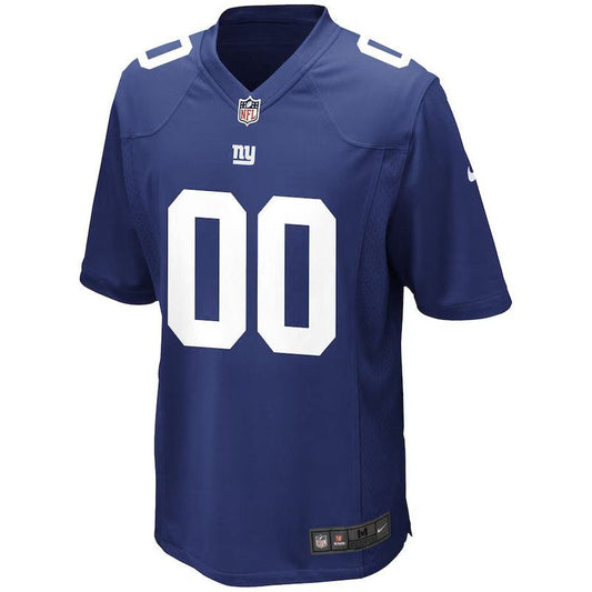 New York Giants - Royal Custom Game Jersey Go Jersey