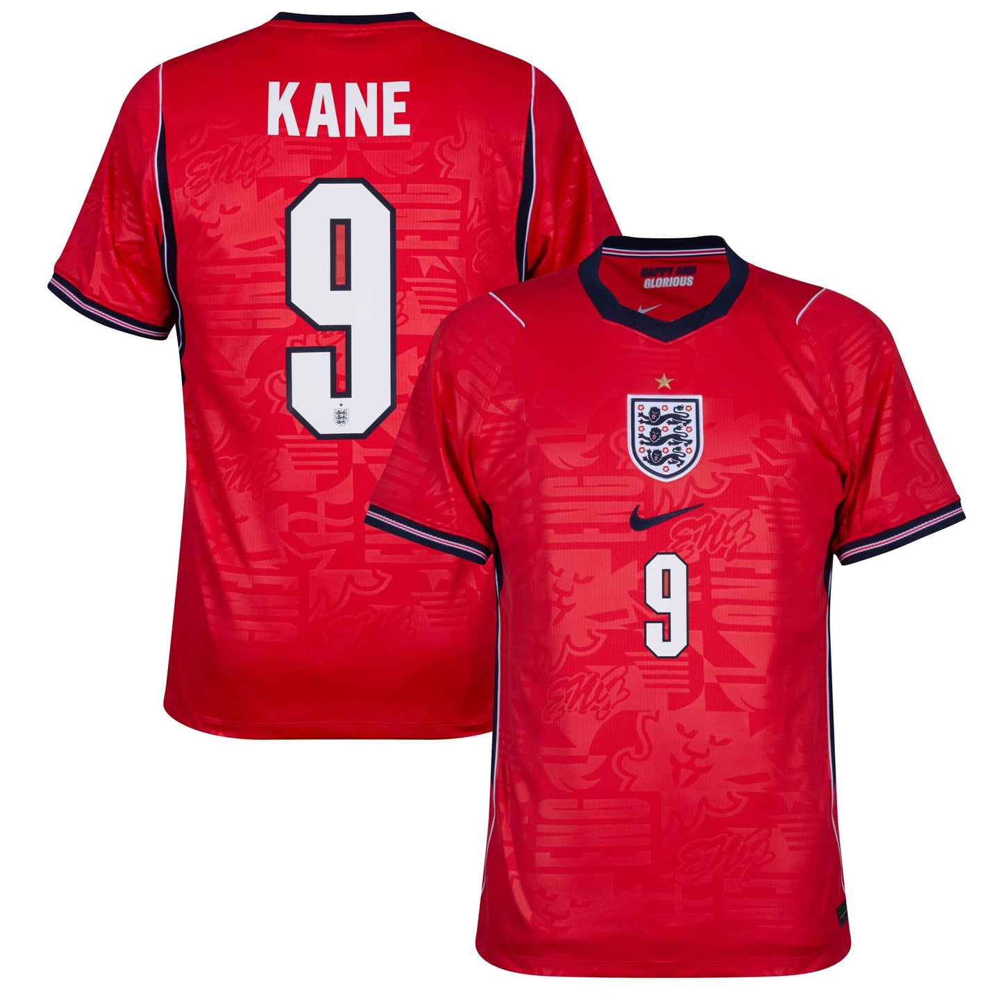 England Away Kane 9 Shirt 2026-2027 GoJersey