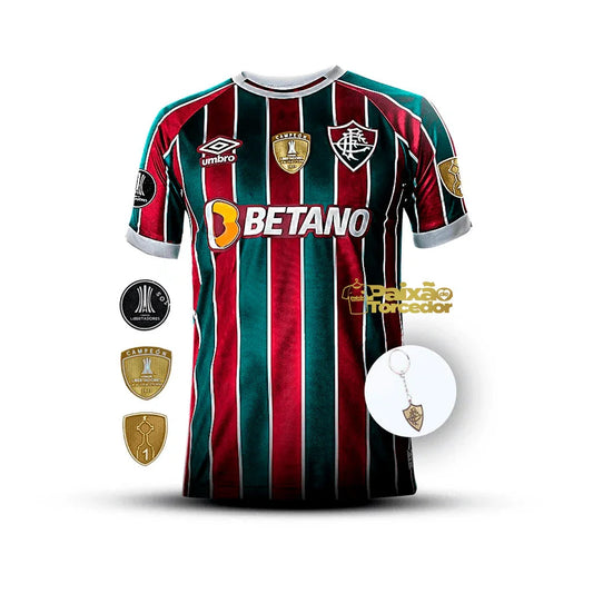 Fluminense Home 2023/24 Patchs Libertadores – Fan Version Go Jersey