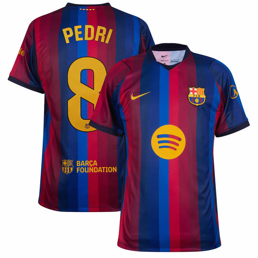 Barcelona Home Pedri 8 Fan Jersey 2026-2027