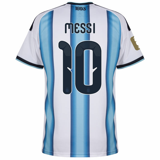 Argentina Home Messi 10 Fan Jersey 2026-2027 World Cup 2026 Patch GoJersey