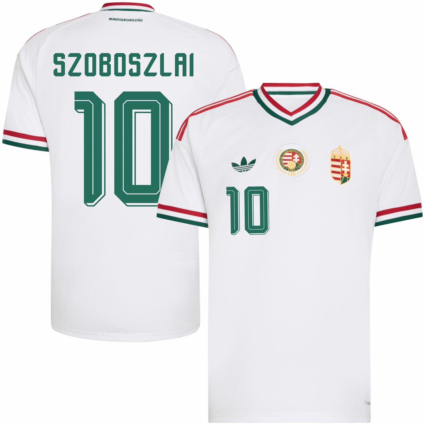 Hungary Away Szoboszlai 10 Fan Jersey 2026-2027 GoJersey