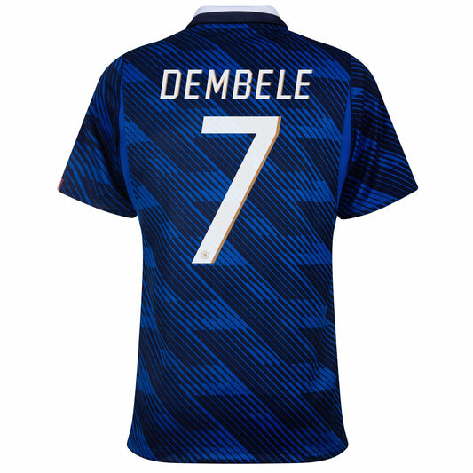 France Home Dembele 7 Fan Jersey 2026-2027 World Cup Go Jersey