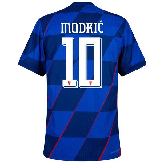 Croatia Away Modrić 10 Fan Jersey Shirt 2024-2025 GoJersey