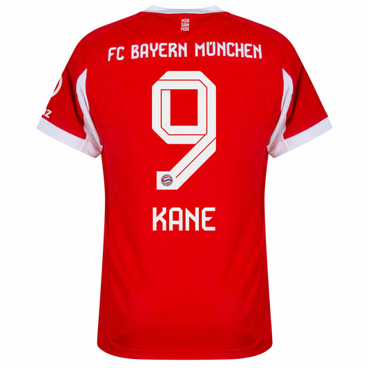 Bayern Munich Home Kane 9 Fan Jersey Shirt 2025-2026 GoJersey