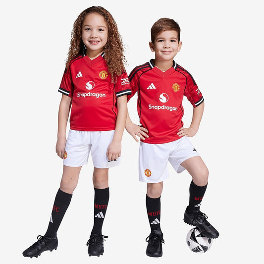 Kids Kit Manchester United 2025/26 Fan Go Jersey